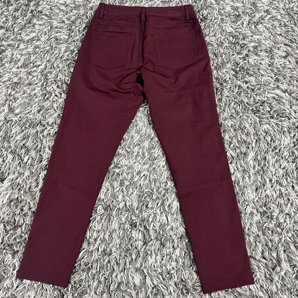BYLT Premium Basics Everyday Pant 2.0 Slim Fit Maroon 33 EDAY2_PANT_MRN_33 NWT - Picture 9 of 9